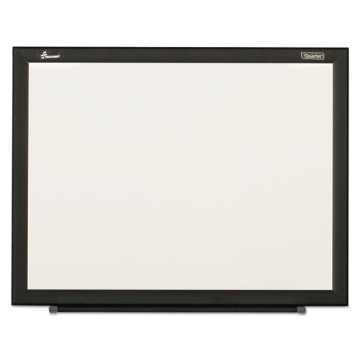 Picture of 7110016511293 SKILCRAFT Quartet Non-Magnetic Melamine Dry Erase Board, 24 x 18, White Surface, Black Aluminum Frame
