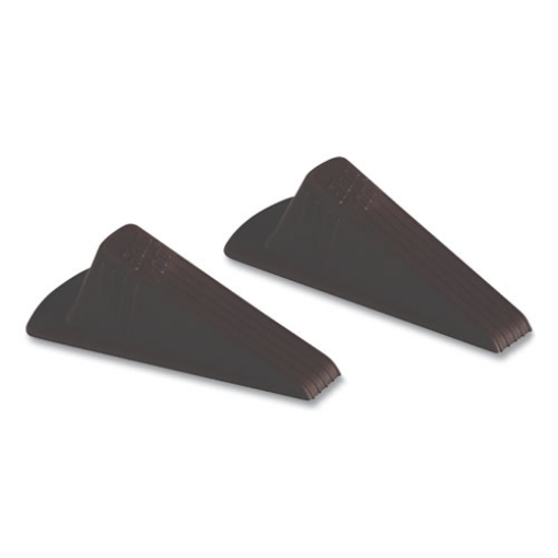 Picture of 5340016936359, Skilcraft Doorstop, Large, Brown, 2/pack