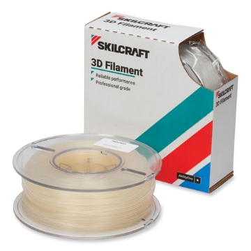 Picture of 7045017057351 Skilcraft 3d Printer Polylactic Acid Filament, 2.85 Mm, Natural