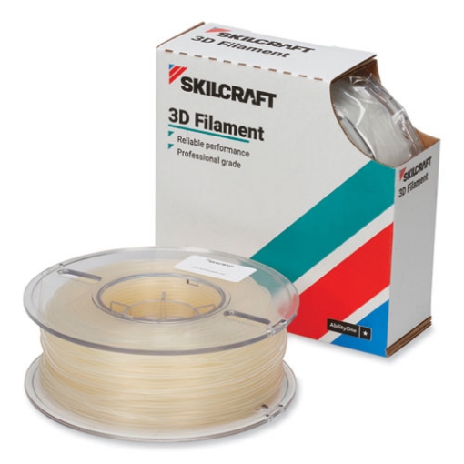 Picture of 7045017057351 Skilcraft 3d Printer Polylactic Acid Filament, 2.85 Mm, Natural