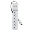 Picture of BELKIN - POWER BE106000-2.5 6OUT SURGE PROTECTR 2.5FT CORD HOME/OFFICE SURGE PROTECTOR (EA)