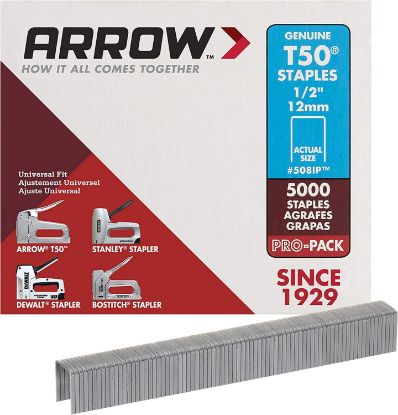 Picture of ARROW FASTENER CO LLC 508IP STAPLE 1/2" T50 PK5000 (EA)