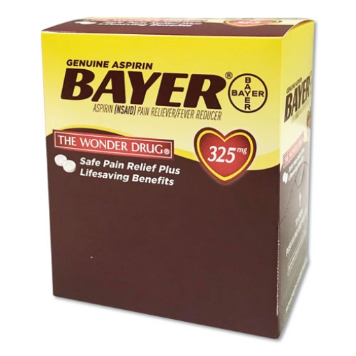 Picture of Aspirin Tablets, Two-Pack, 50 Packs/box