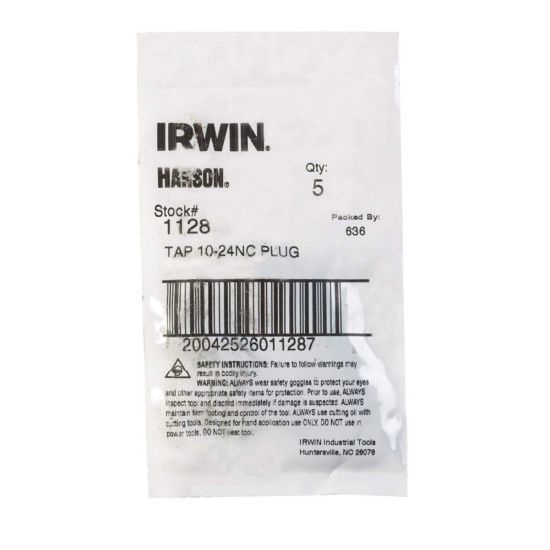 Picture of Irwin Unibit 1128ZR TAP PLUG 10-24NC (PK-5-EA)