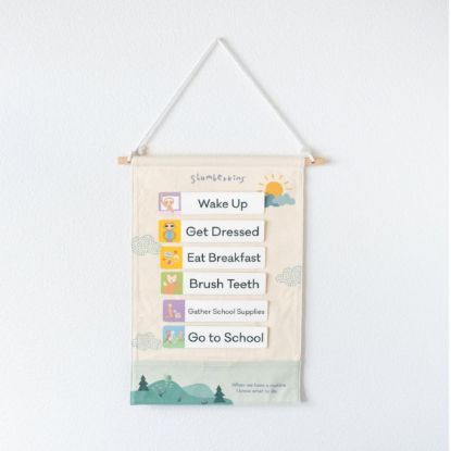 Picture of SLUMBERKINS INC SET-WALLHANG ROUTINES VISL SCHEDULE (EA)