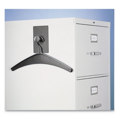 Picture of Magnetic Coat Hook With Heavy-Duty Hanger, Metal Hook, Black