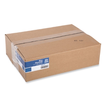 Picture of scalloped edges placemats, 9.5 x 13.5, blue, 1,000/carton