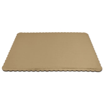 Picture of Gold Cake Pads, 1/2 Sheet, 14 x 19, Gold, Paper, 100/Carton