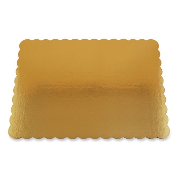 Picture of Gold Cake Pads, 19 x 14, Gold, Paper, 100/Carton
