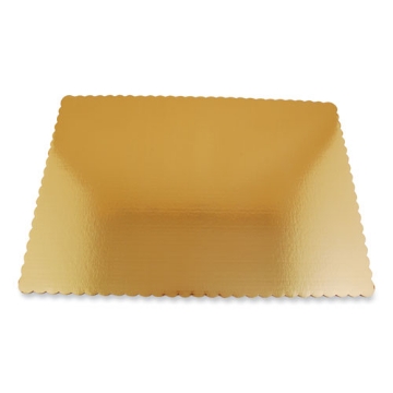 Picture of gold cake pads, 25.5 x 17.5, gold, paper, 25/carton