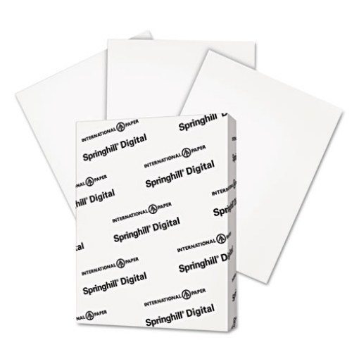 Picture of Digital Vellum Bristol White Cover, 67 lb Bristol Weight, 8.5 x 11, Vellum White, 250/Pack