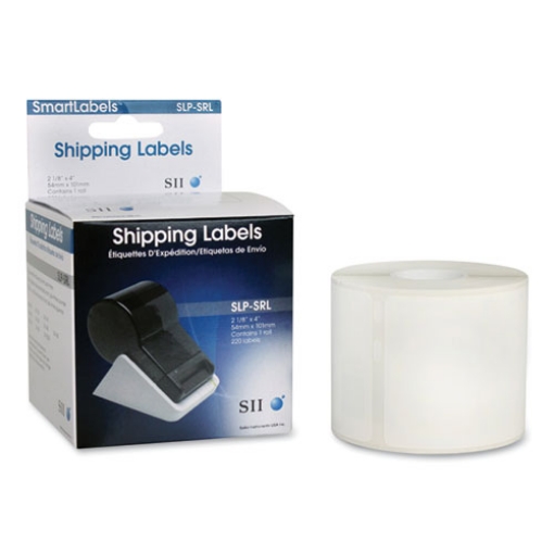 Picture of Slp-Srl Self-Adhesive Wide Shipping Labels, 2.12" X 4", White, 220 Labels/roll