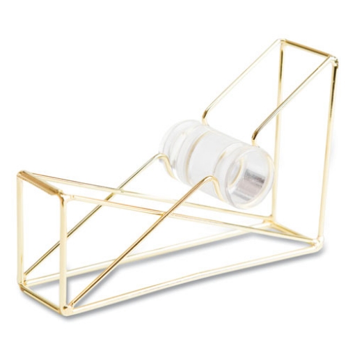 Picture of Vena Tape Dispenser, 1" Core, Metal, Gold