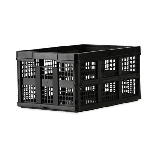 Picture of Filing/storage Tote, Letter Files, 20.13" X 14.63" X 10.75", Black