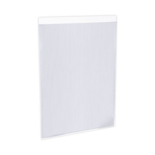 Picture of Wall Mount Sign Holder, 8.5 x 11, Vertical, Clear