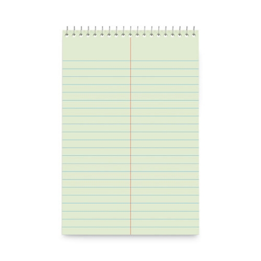 Picture of Steno Pads, Gregg Rule, Red Cover, 80 Green-Tint 6 X 9 Sheets, 6/pack