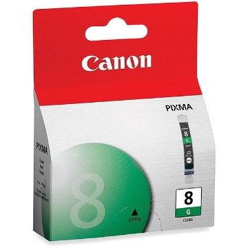 Picture of Canon 0627B002 (CLI-8G, Canon 8) Green Inkjet Cartridge