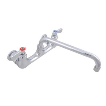 Picture of WorkForce Standard Duty Faucet, 8" Height/10" Reach, Chrome-Plated Brass, Ships in 4-6 Business Days