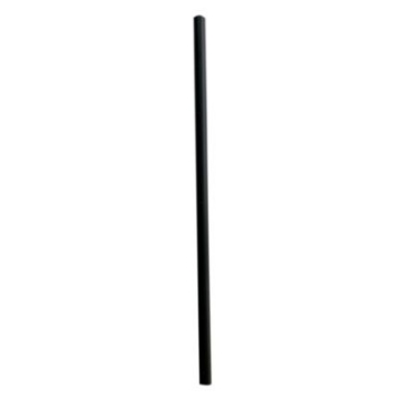 Picture of Giant Straws, 7.75", Polypropylene, Black, 1,500/Carton