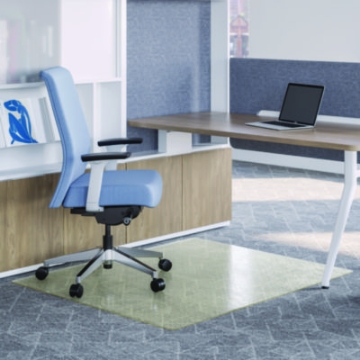 Picture of Oceanmat Carpet Chair Mat, 46 x 60, Clear
