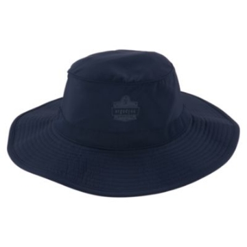 Picture of Chill-Its 8939 Cooling Bucket Hat, Polyester/Spandex, One Size Fits Most, Navy, Ships in 1-3 Business Days