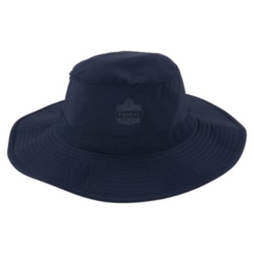 Picture of Chill-Its 8939 Cooling Bucket Hat, Polyester/Spandex, One Size Fits Most, Navy, Ships in 1-3 Business Days