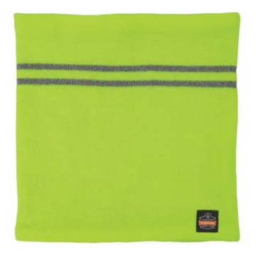 Picture of N-Ferno 6961 Reflective Winter Neck Gaiter, One Size Fits Most, Lime, Ships in 1-3 Business Days