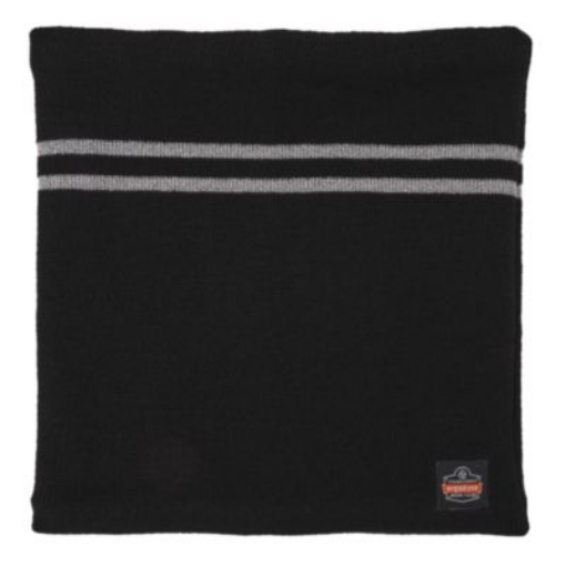 Picture of N-Ferno 6961 Reflective Winter Neck Gaiter, One Size Fits Most, Black, Ships in 1-3 Business Days