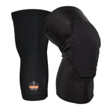 Picture of Proflex 525 Lightweight Padded Knee Sleeves, Slip-On, Large/X-Large, Black, Pair, Ships in 1-3 Business Days