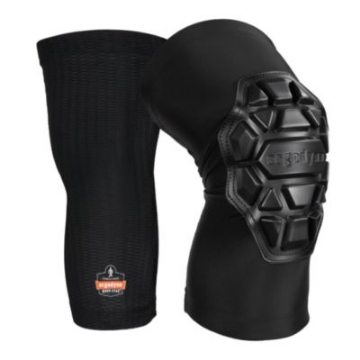Picture of ProFlex 550 Padded Knee Sleeves with 3-Layer Foam Cap, Slip-On, Medium/Large, Black, Pair, Ships in 1-3 Business Days