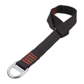 Picture of Squids 3176 Anchor Choke Strap for Tool Tethering, 40 lb Max Safe Working Capacity, 24" Long, Black, Ships in 1-3 Bus Days