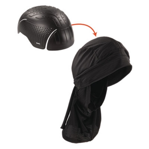 Picture of Skullerz 8941 Dreadlock Tube and Bump Cap Insert, Large/X-Large, Black, Ships in 1-3 Business Days
