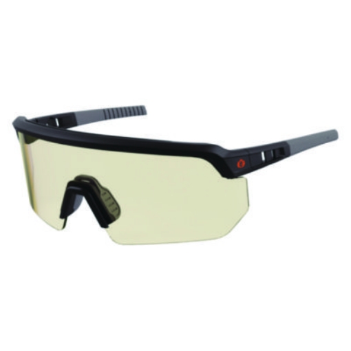 Picture of Skullerz AEGIR Anti-Scratch/Enhanced Anti-Fog Safety Glasses, Black Frame,In/Outdoor Polycarbonate Lens,Ships in 1-3 Bus Days