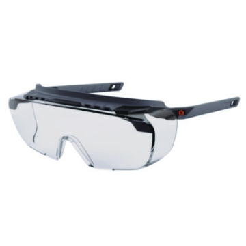 Picture of Skullerz OSMIN Safety Glasses, Matte Black Polycarbonate Frame, Clear Polycarbonate Lens, Ships in 1-3 Business Days