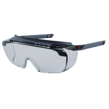 Picture of Skullerz OSMIN Safety Glasses, Matte Black Polycarbonate Frame, Indoor/Outdoor Polycarbonate Lens, Ships in 1-3 Business Days