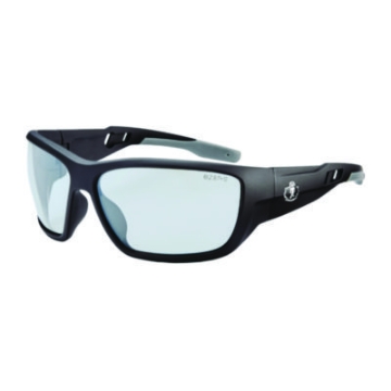 Picture of Skullerz BALDR Anti-Scratch/Anti-Fog Safety Glasses, Matte Black Nylon Frame, In/Outdoor Polycarb Lens, Ships in 1-3 Bus Days