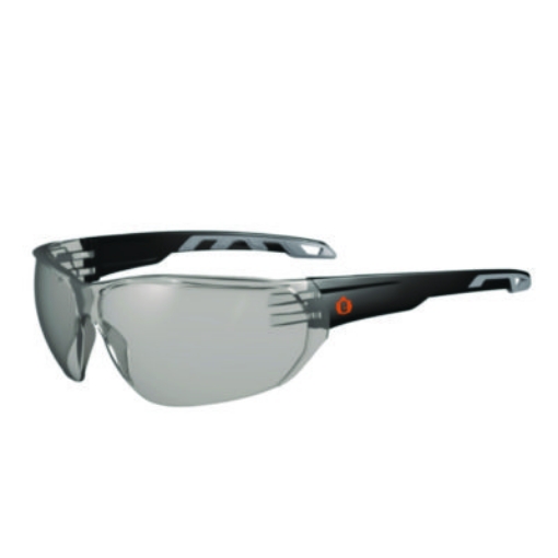 Picture of Skullerz VALI Anti-Scratch/Anti-Fog Safety Glasses, Matte Black Frameless, Indoor/Outdoor PolyCarb Lens,Ships in 1-3 Bus Days