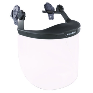 Picture of Skullerz 8995 Anti-Scratch and Anti-Fog Hard Hat Face Shield with Adapter for Full Brim, Clear Lens, Ships in 1-3 Bus Days