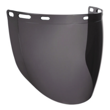 Picture of Skullerz 8997 Anti-Scratch/Anti-Fog Face Shield Replacement, Cap-Style/Safety Helmet, Smoke Lens, Ships in 1-3 Bus Days