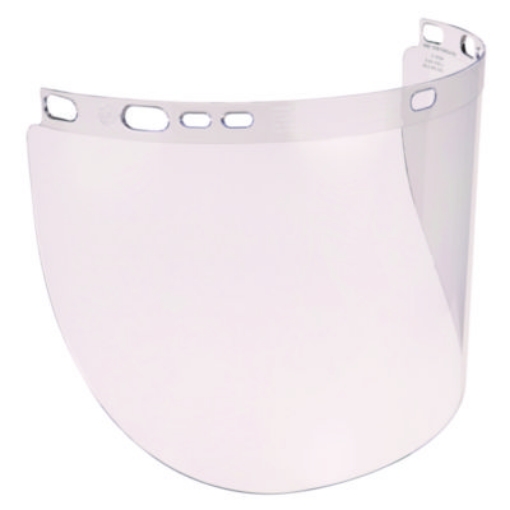 Picture of Skullerz 8998 Anti-Scratch/Anti-Fog Face Shield Replacement for Full Brim Hard Hat, Clear Lens, Ships in 1-3 Business Days