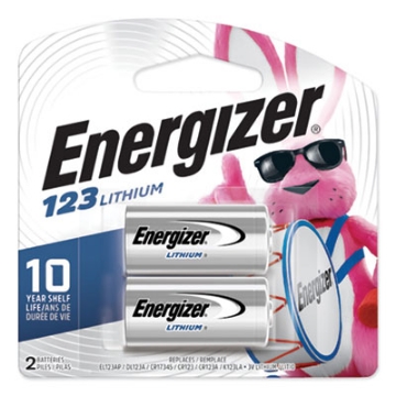 Picture of 123 Lithium Photo Battery, 3 V, 2/pack