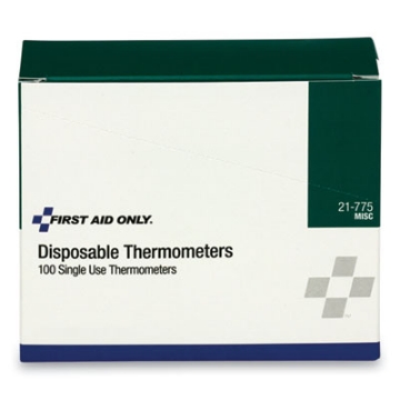 Picture of Disposable Forehead Thermometer, Dot-Matrix Phase Change,100/Box