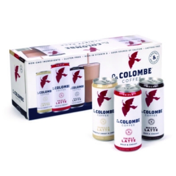 Picture of Draft Latte Cold Brew, Assorted Flavors, 9 oz Can, 12/Carton, Ships in 1-3 Business Days