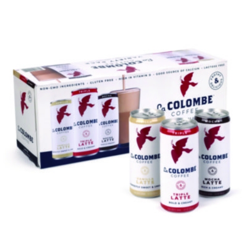 Picture of Draft Latte Cold Brew, Assorted Flavors, 9 oz Can, 12/Carton, Ships in 1-3 Business Days
