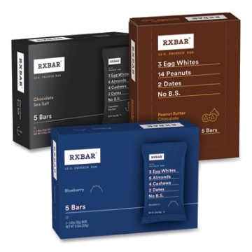Picture of Adult Bars, Assorted Flavors, 1.83 oz Bar, 5 Bars/Pack, 3 Packs/Carton, Ships in 1-3 Business Days
