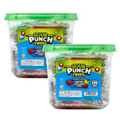 Picture of Twists, Variety, 2.59 lb Tub, Approx. 210 Pieces/Tub, 2 Tubs, Ships in 1-3 Business Days