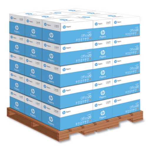 Picture of Office20, 92 Bright, 20 lb Bond, 8.5 x 11, White, 500/Ream, 10 Reams/Carton, 40 Cartons/Pallet