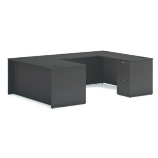 Picture of Mod U-Station Bundle, 66" x 96" x 29", Slate Teak, Ships in 7-10 Business Days
