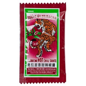 Picture of Siracha Sauce, 9 g Packet, 200/Carton