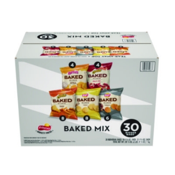 Picture of Baked Variety Pack, Lay's Regular/Lay's BBQ/Cheetos/Ruffles Cheddar and Sour Cream/Hot Cheetos, 30 Bags/Box, 2 Boxes/Carton